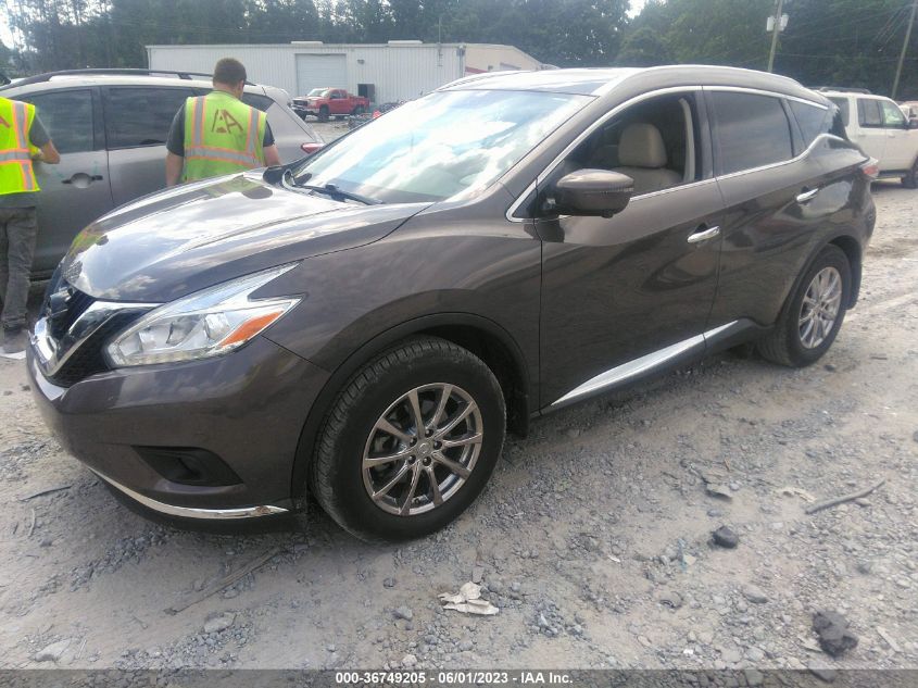 2016 NISSAN MURANO SL - 5N1AZ2MH8GN119851