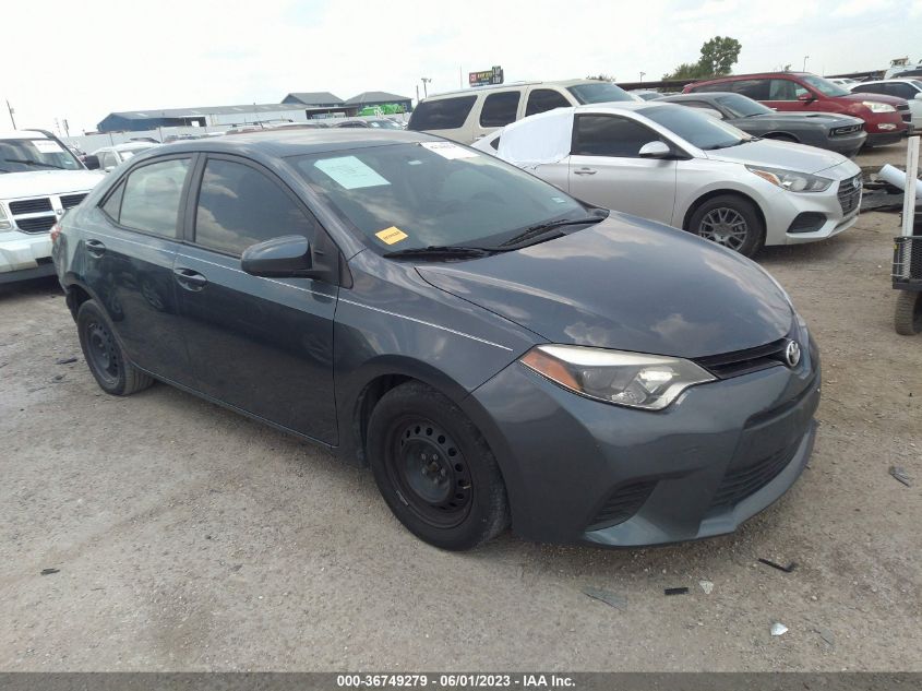 2015 TOYOTA COROLLA L/LE/S/S PLUS/LE PLUS - 2T1BURHE6FC404999