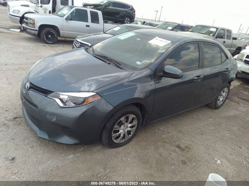 2015 TOYOTA COROLLA L/LE/S/S PLUS/LE PLUS - 2T1BURHE6FC404999