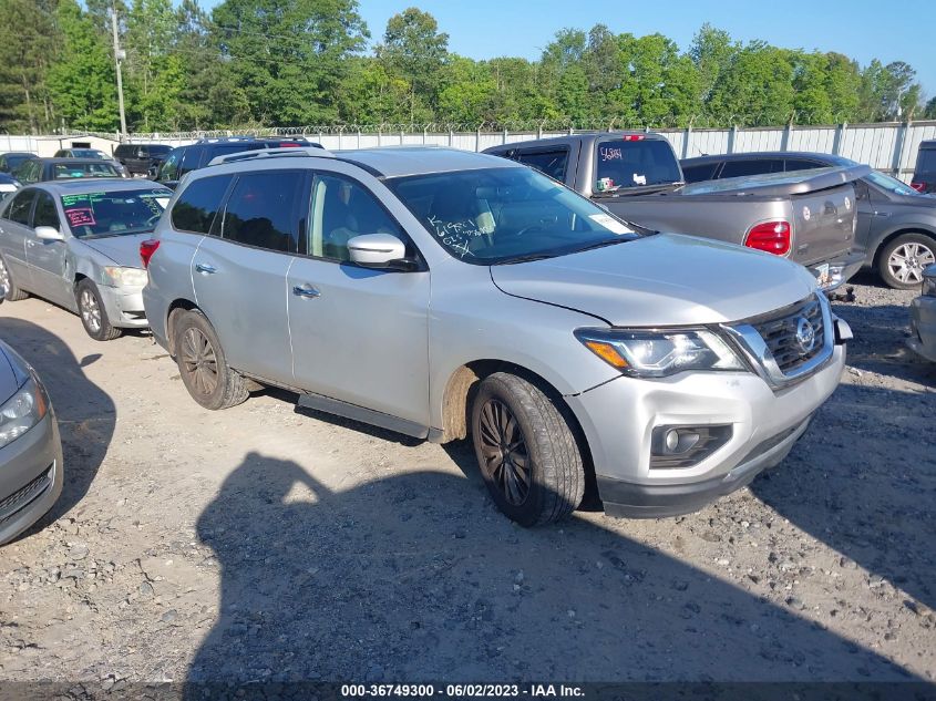 2019 NISSAN PATHFINDER SV - 5N1DR2MN7KC619801
