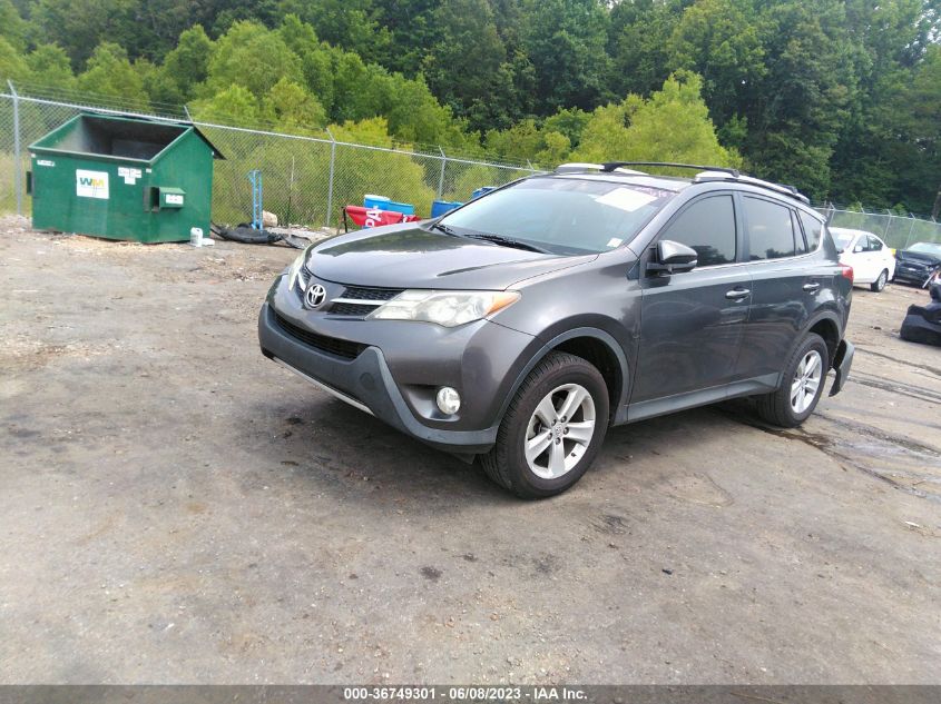 2013 TOYOTA RAV4 XLE - JTMWFREV7D5012690