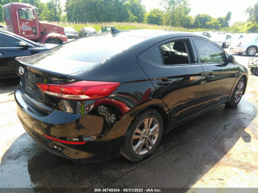 2018 HYUNDAI ELANTRA SEL - 5NPD84LF6JH371654