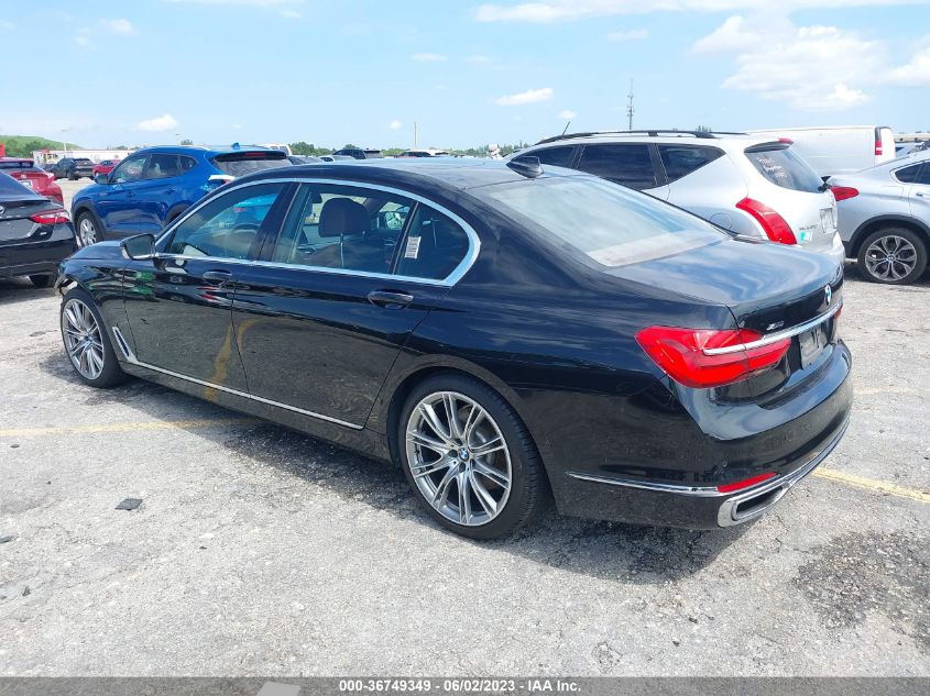 2016 BMW 7 SERIES 750I XDRIVE - WBA7F2C57GG415640