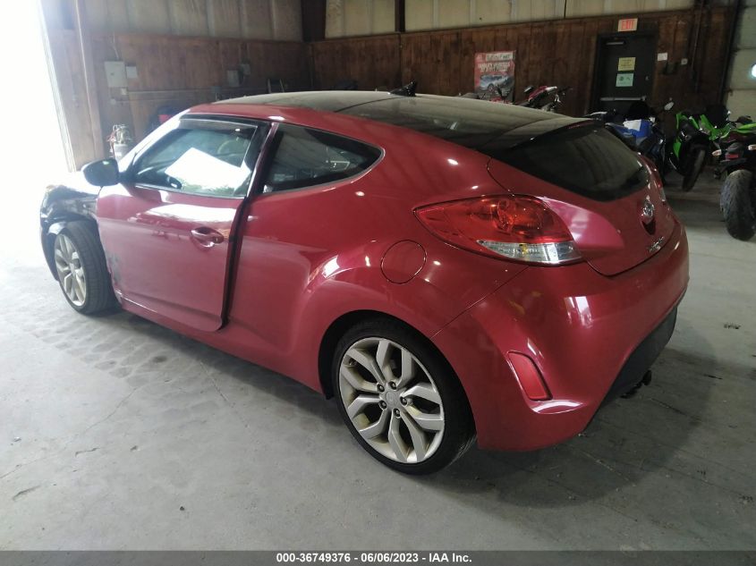 2015 HYUNDAI VELOSTER - KMHTC6AD5FU237931