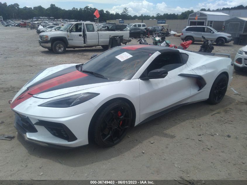 2021 CHEVROLET CORVETTE 2LT - 1G1YB2D41M5100048