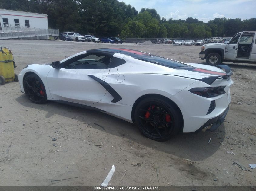 2021 CHEVROLET CORVETTE 2LT - 1G1YB2D41M5100048