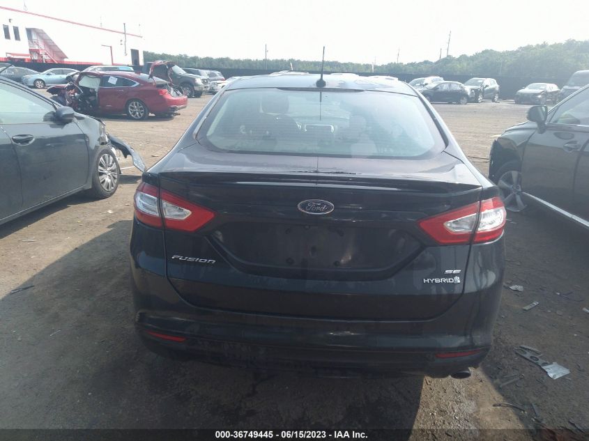 2014 FORD FUSION SE HYBRID - 3FA6P0LU3ER224834