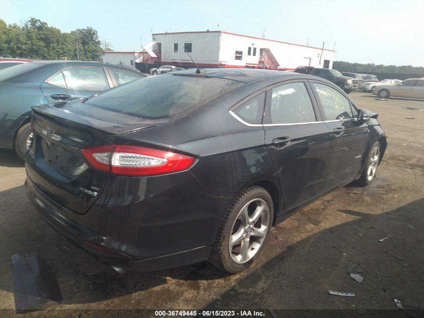 2014 FORD FUSION SE HYBRID - 3FA6P0LU3ER224834