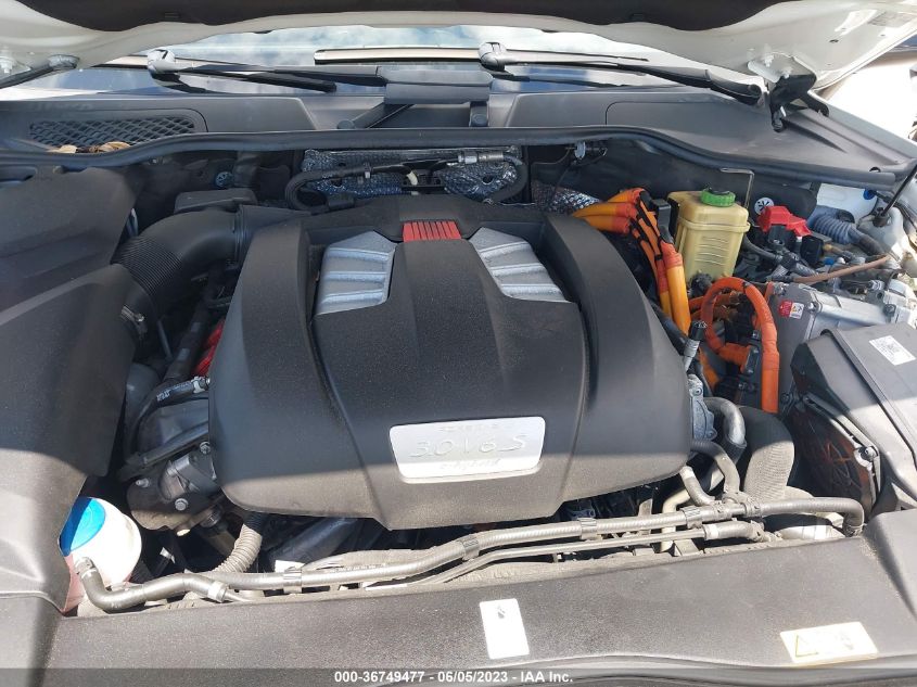 2016 PORSCHE CAYENNE S E-HYBRID - WP1AE2A2XGLA17378