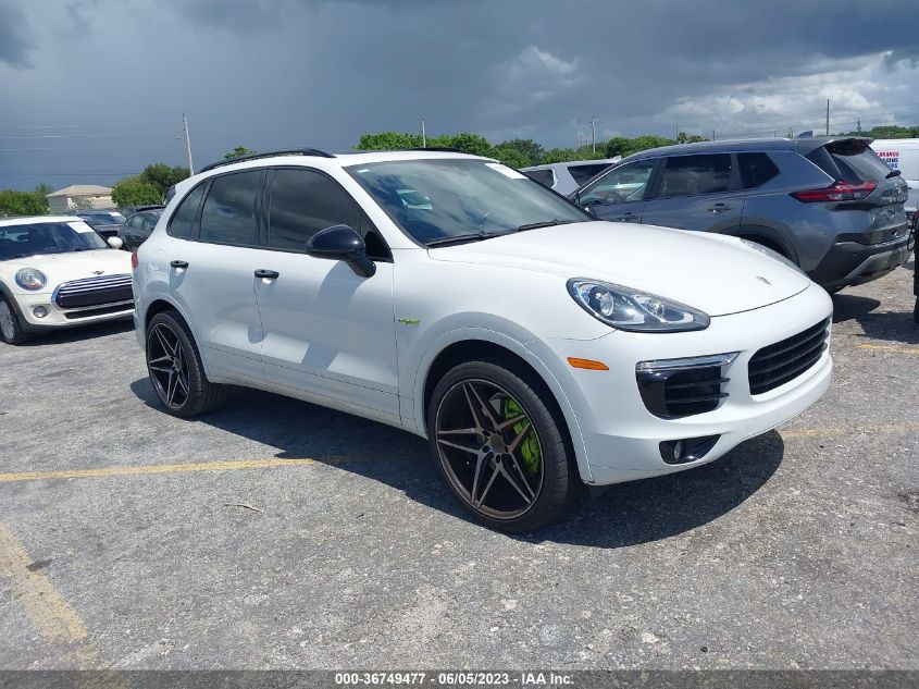 2016 PORSCHE CAYENNE S E-HYBRID - WP1AE2A2XGLA17378