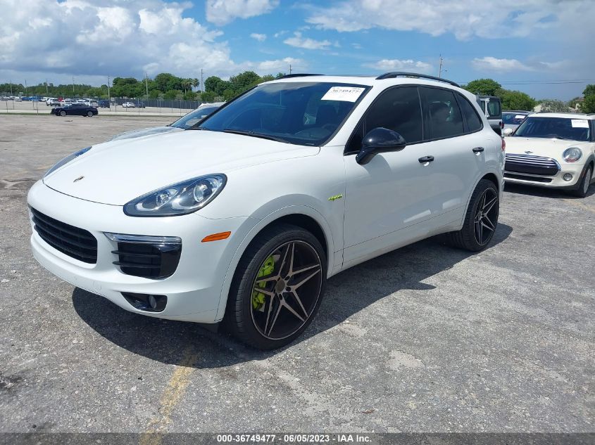 2016 PORSCHE CAYENNE S E-HYBRID - WP1AE2A2XGLA17378