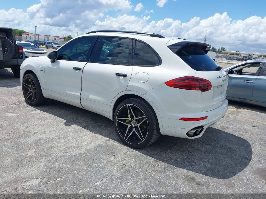 2016 PORSCHE CAYENNE S E-HYBRID - WP1AE2A2XGLA17378