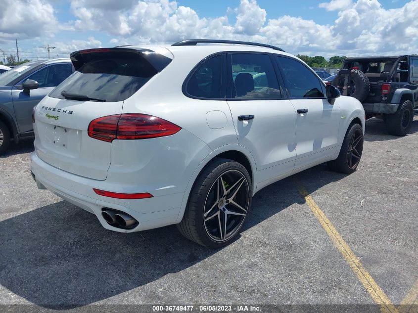2016 PORSCHE CAYENNE S E-HYBRID - WP1AE2A2XGLA17378