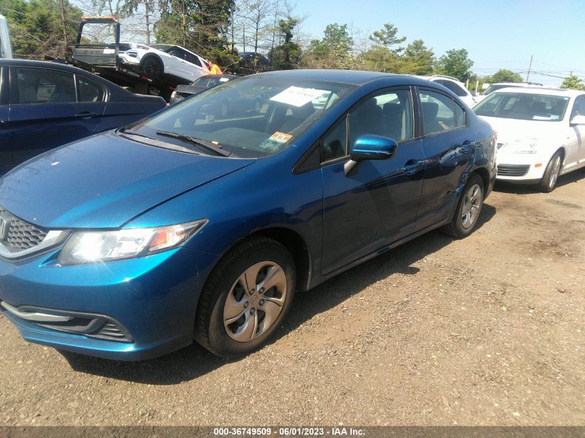 2015 HONDA CIVIC SEDAN LX - 2HGFB2F58FH564049