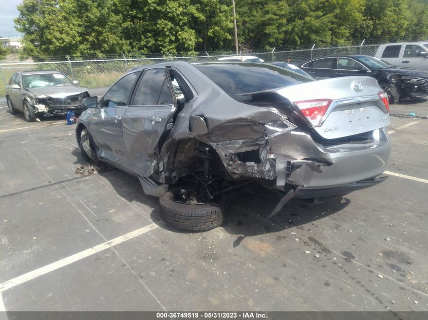 2015 TOYOTA CAMRY XLE/SE/LE/XSE - 4T4BF1FK4FR500199