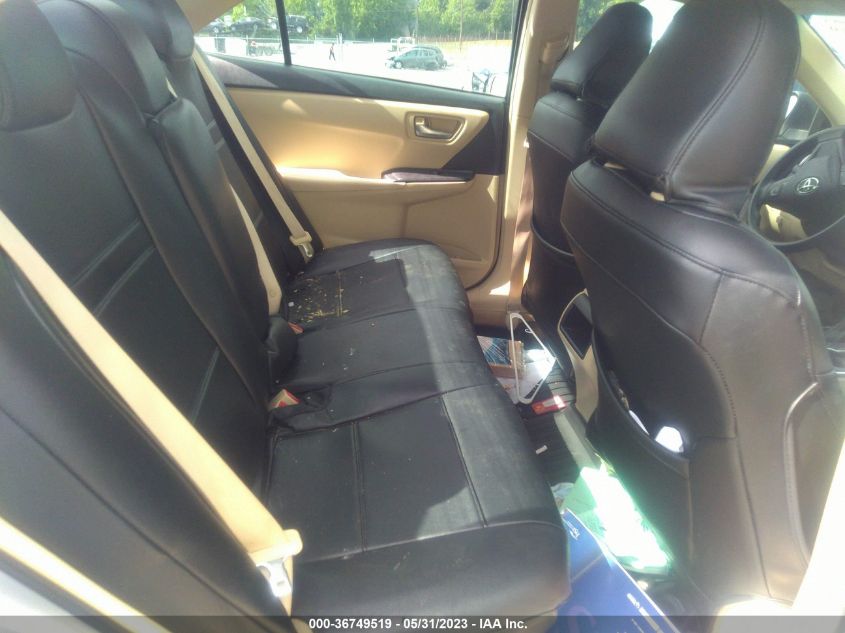 2015 TOYOTA CAMRY XLE/SE/LE/XSE - 4T4BF1FK4FR500199