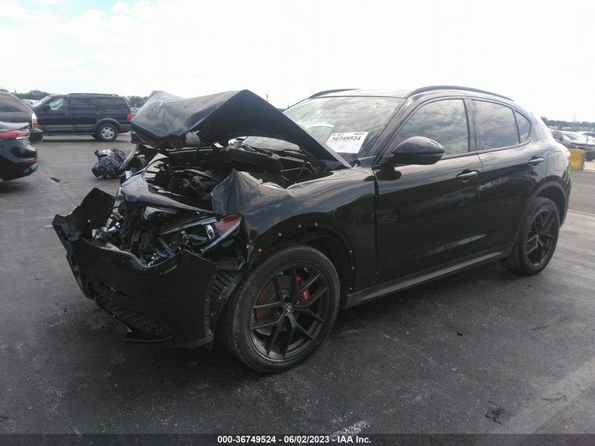 VIN ZASPAJAN6K7C71061 2019 ALFA ROMEO STELVIO