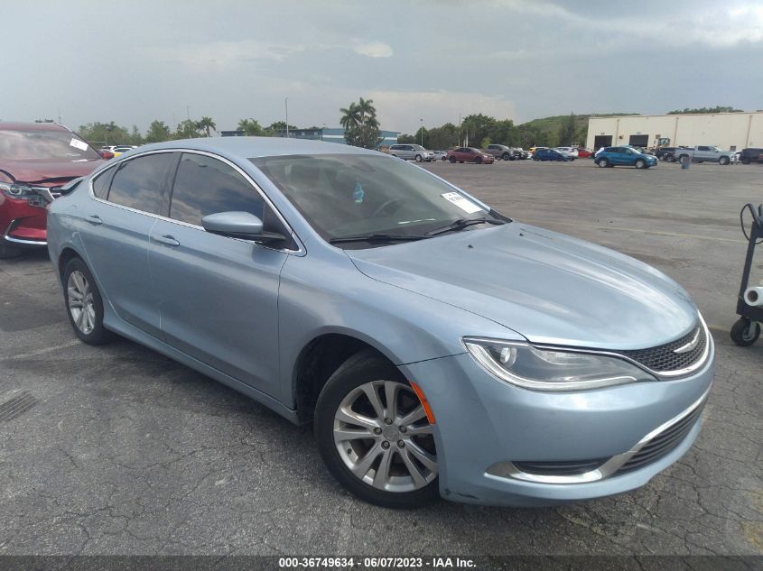 2015 CHRYSLER 200 LIMITED - 1C3CCCAB9FN675187