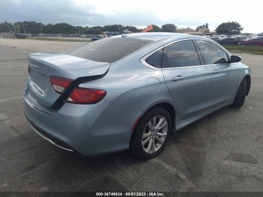 2015 CHRYSLER 200 LIMITED - 1C3CCCAB9FN675187