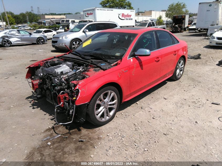 2016 AUDI S4 PREMIUM PLUS - WAUDGAFL2GA007618