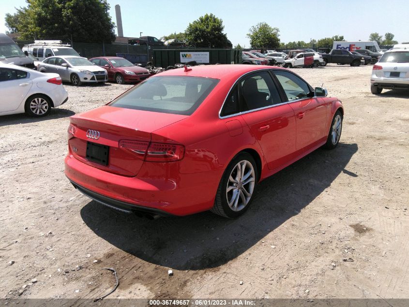 2016 AUDI S4 PREMIUM PLUS - WAUDGAFL2GA007618