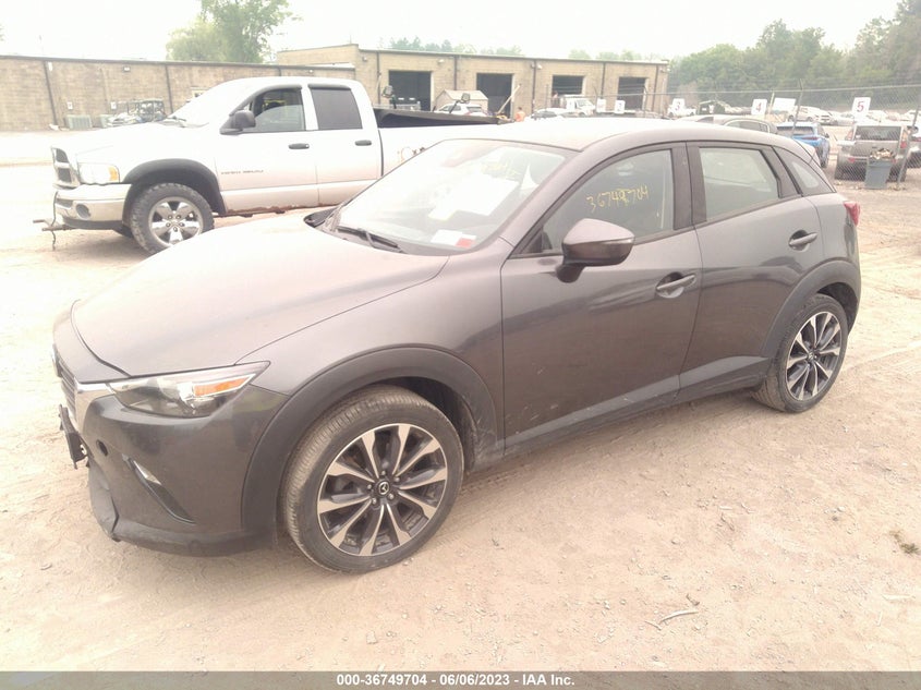 VIN JM1DKFC71K1459641 2019 MAZDA CX-3 TOURING