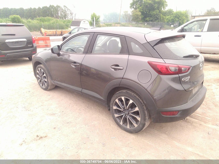 VIN JM1DKFC71K1459641 2019 MAZDA CX-3 TOURING