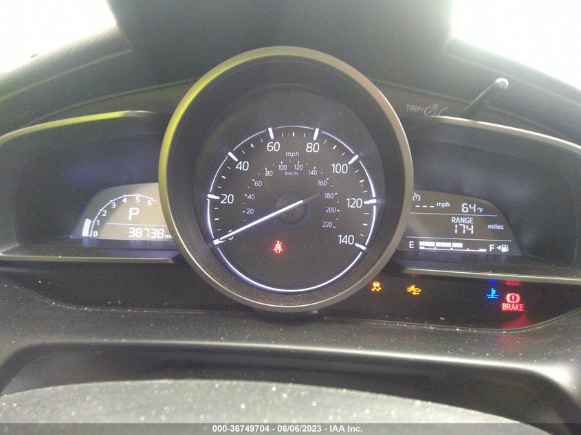 VIN JM1DKFC71K1459641 2019 MAZDA CX-3 TOURING