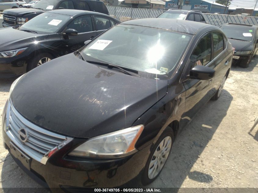 2014 NISSAN SENTRA S/SV/SR/SL - 3N1AB7AP9EY217663