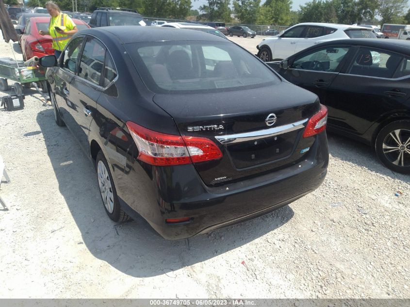 2014 NISSAN SENTRA S/SV/SR/SL - 3N1AB7AP9EY217663