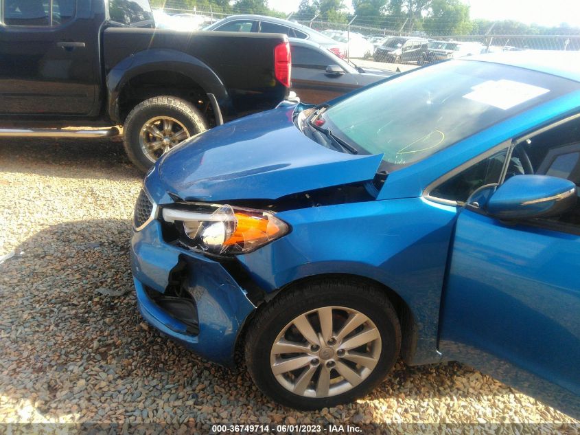 2015 KIA FORTE LX - KNAFX4A60F5333131