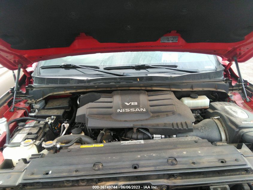 2020 NISSAN TITAN SV/SL/PRO-4X/PLATINUM RES - 1N6AA1ED8LN510491