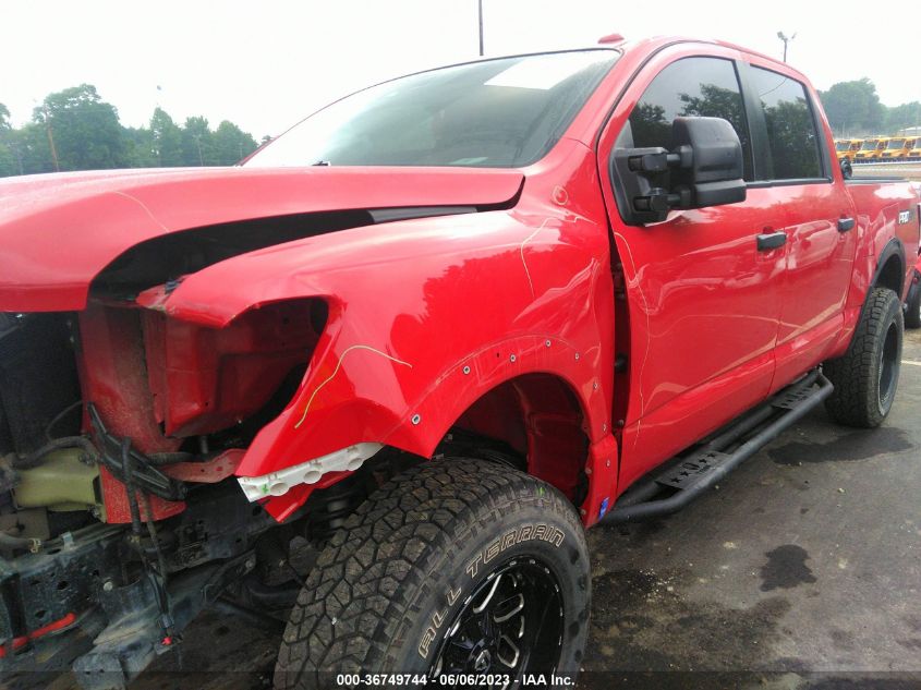 2020 NISSAN TITAN SV/SL/PRO-4X/PLATINUM RES - 1N6AA1ED8LN510491