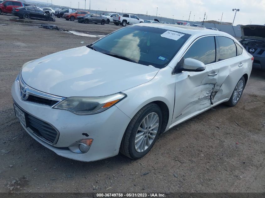 2013 TOYOTA AVALON HYBRID XLE PREMIUM 4T1BD1EB5DU006206