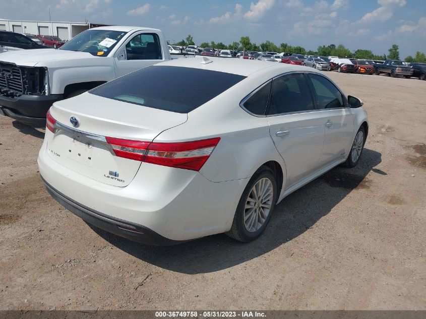 2013 TOYOTA AVALON HYBRID XLE PREMIUM 4T1BD1EB5DU006206