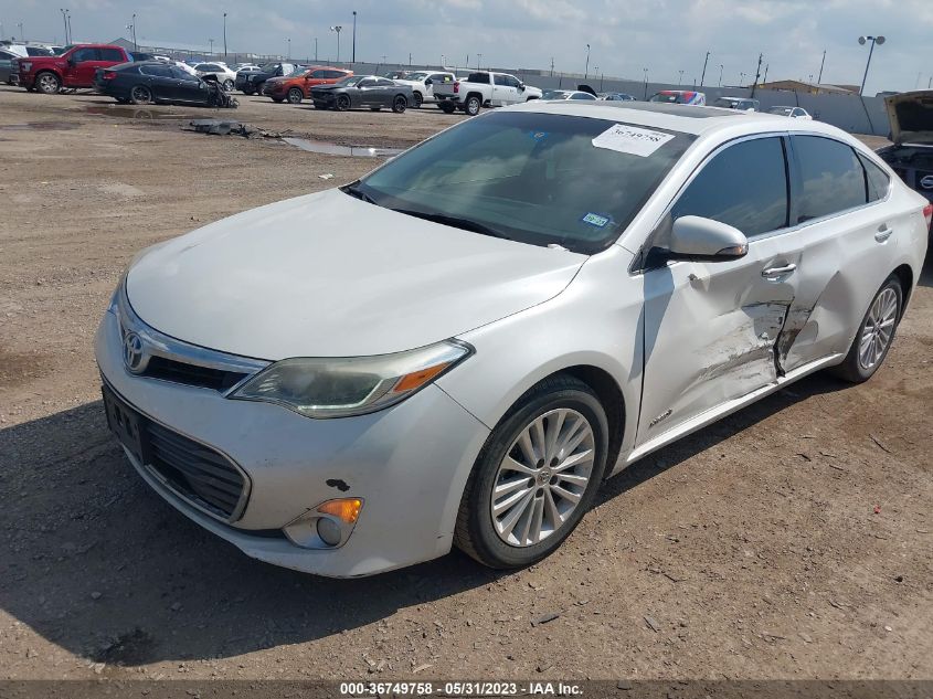 2013 TOYOTA AVALON HYBRID XLE PREMIUM 4T1BD1EB5DU006206