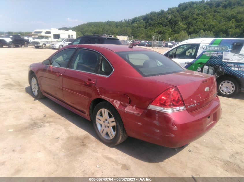 2013 CHEVROLET IMPALA LT - 2G1WG5E38D1125708
