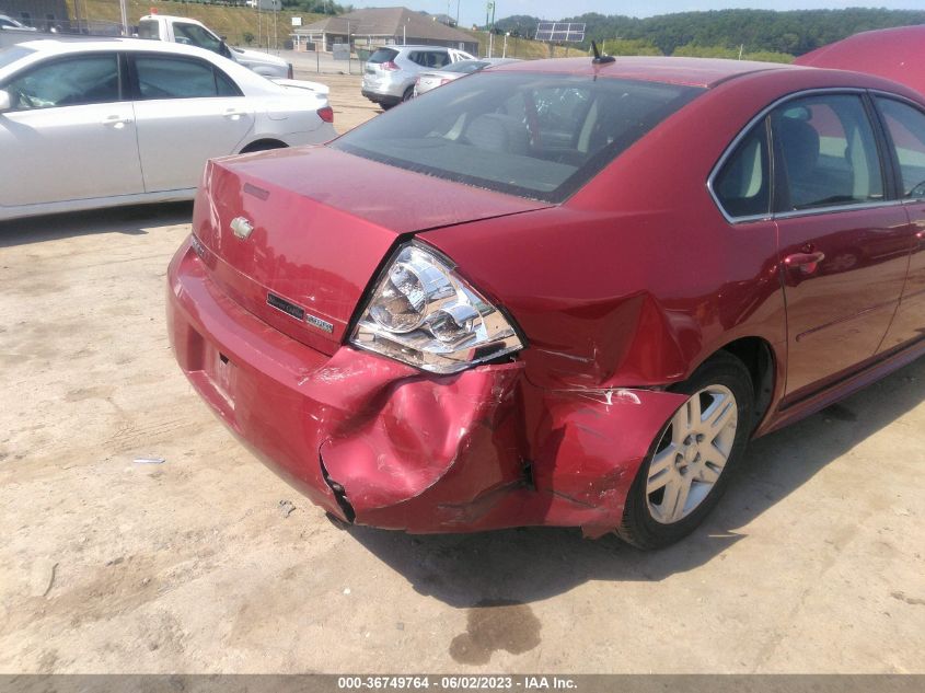 2013 CHEVROLET IMPALA LT - 2G1WG5E38D1125708