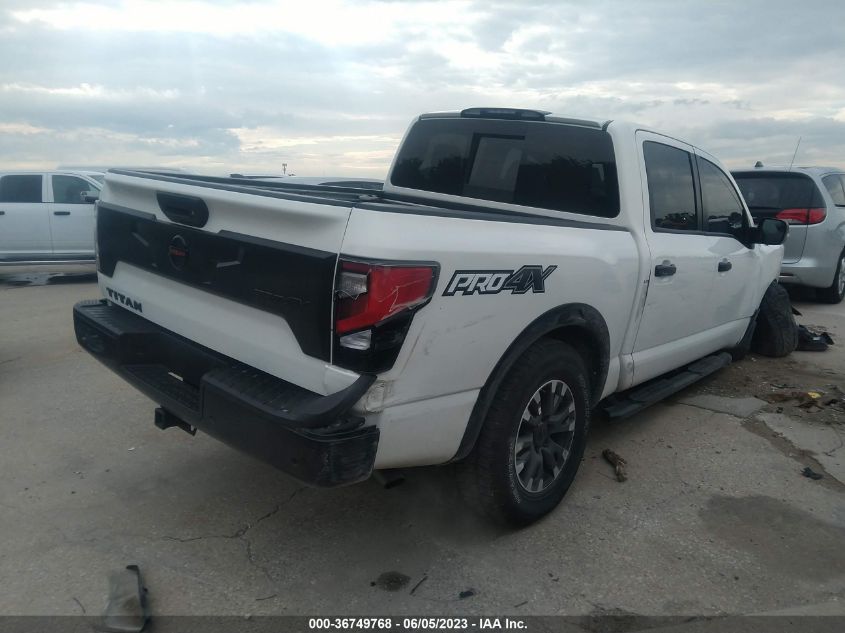 2021 NISSAN TITAN PRO-4X - 1N6AA1ED4MN522364