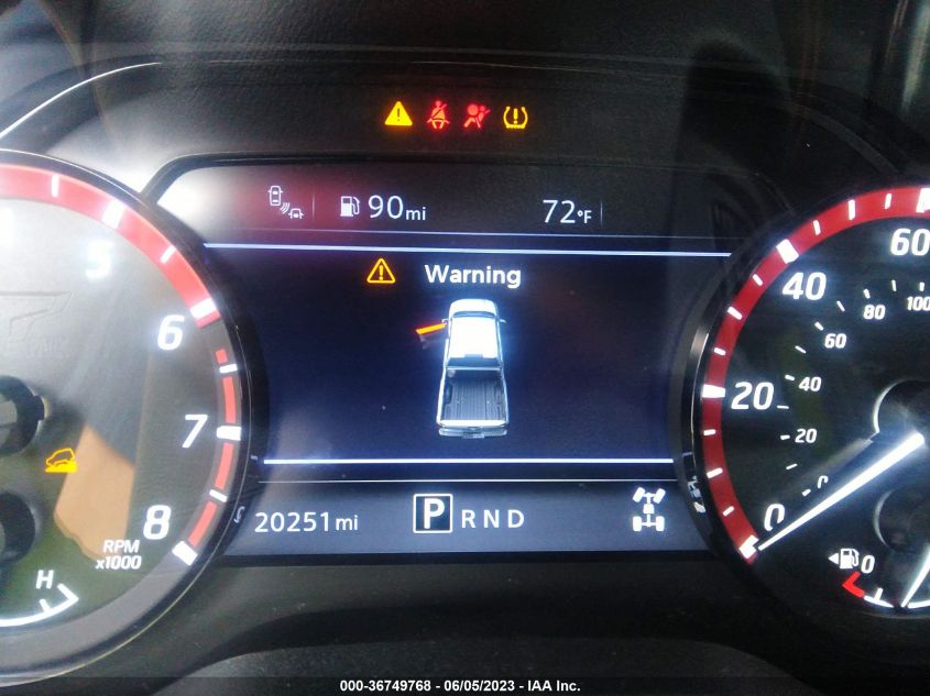 2021 NISSAN TITAN PRO-4X - 1N6AA1ED4MN522364