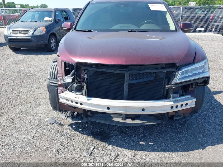 2016 ACURA MDX W/TECH/W/TECH - 5FRYD4H43GB041738