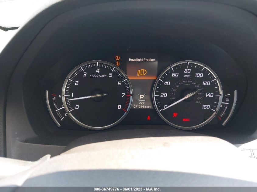 2016 ACURA MDX W/TECH/W/TECH - 5FRYD4H43GB041738