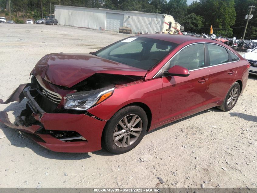 2016 HYUNDAI SONATA 2.4L SE - 5NPE24AF8GH348670