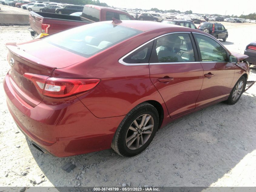 2016 HYUNDAI SONATA 2.4L SE - 5NPE24AF8GH348670