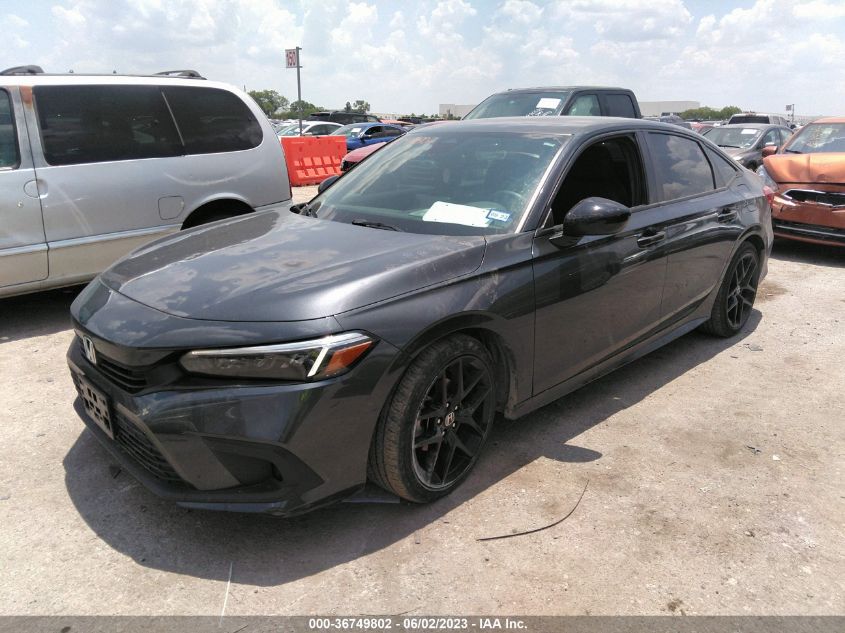 2022 HONDA CIVIC SEDAN SPORT - 2HGFE2F55NH531399