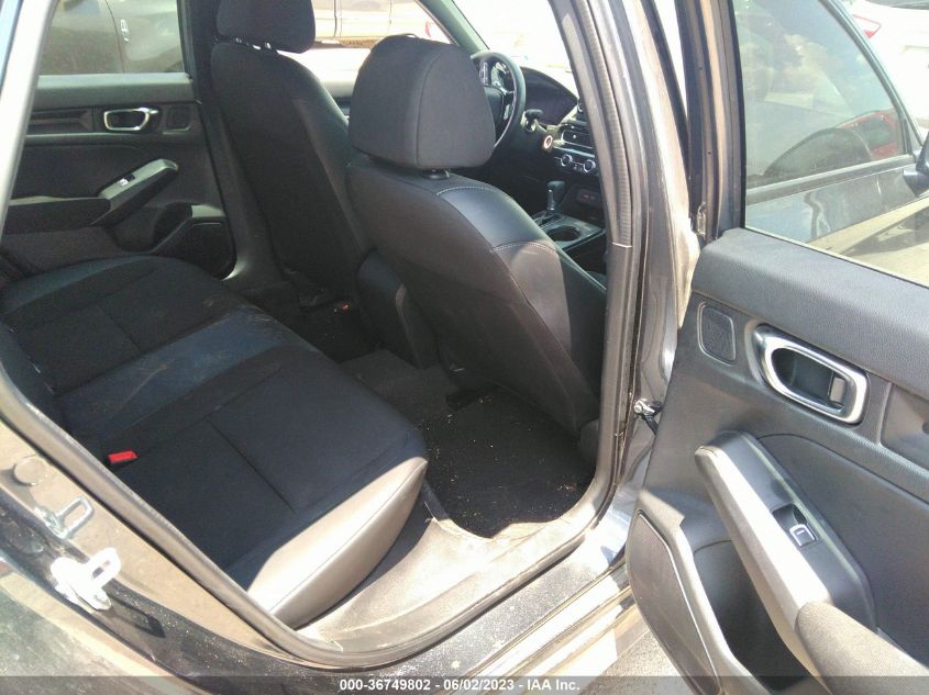 2022 HONDA CIVIC SEDAN SPORT - 2HGFE2F55NH531399