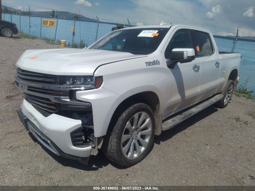 2021 CHEVROLET SILVERADO 1500 HIGH COUNTRY - 1GCUYHED3MZ224188