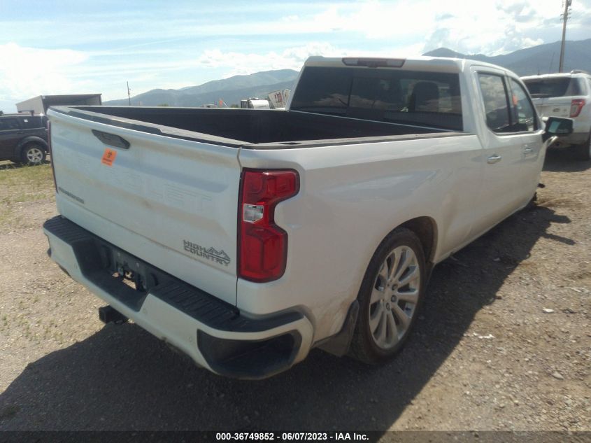 2021 CHEVROLET SILVERADO 1500 HIGH COUNTRY - 1GCUYHED3MZ224188