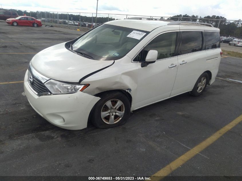 2017 NISSAN QUEST SV - JN8AE2KP9H9167285