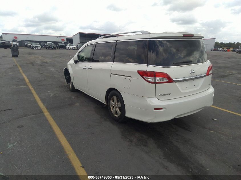 2017 NISSAN QUEST SV - JN8AE2KP9H9167285